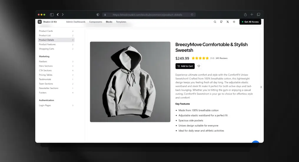 Product Detail Block
