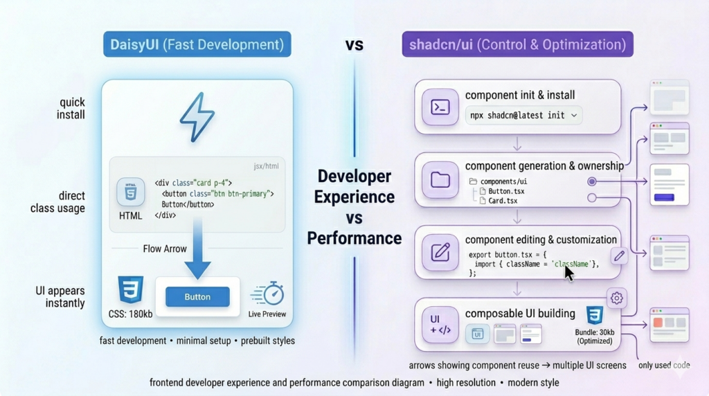 developer experience vs performance
